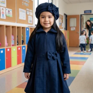 Abrigo Escolar Princess en polar